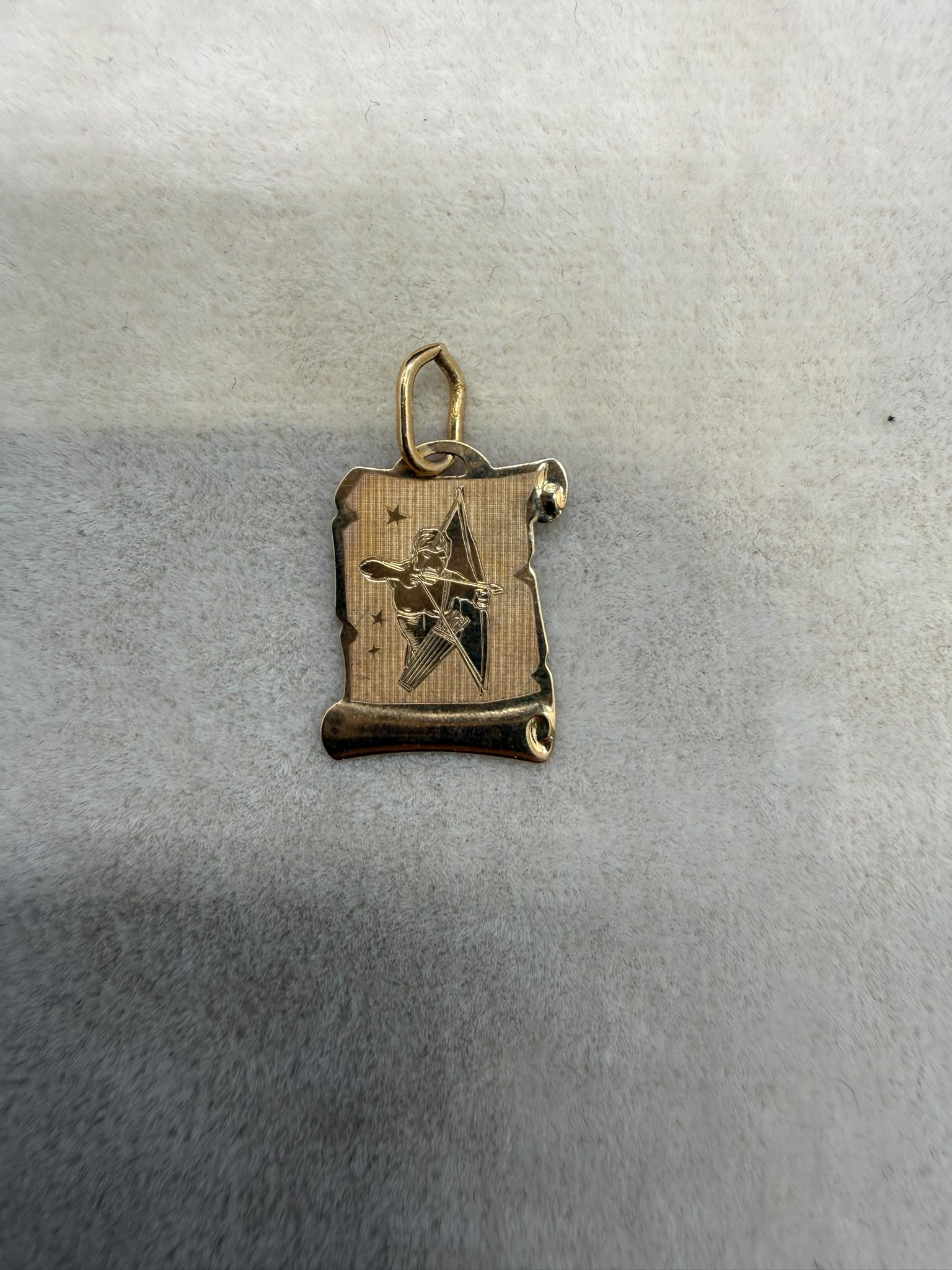 Schützenanhänger 585 Gelbgold
