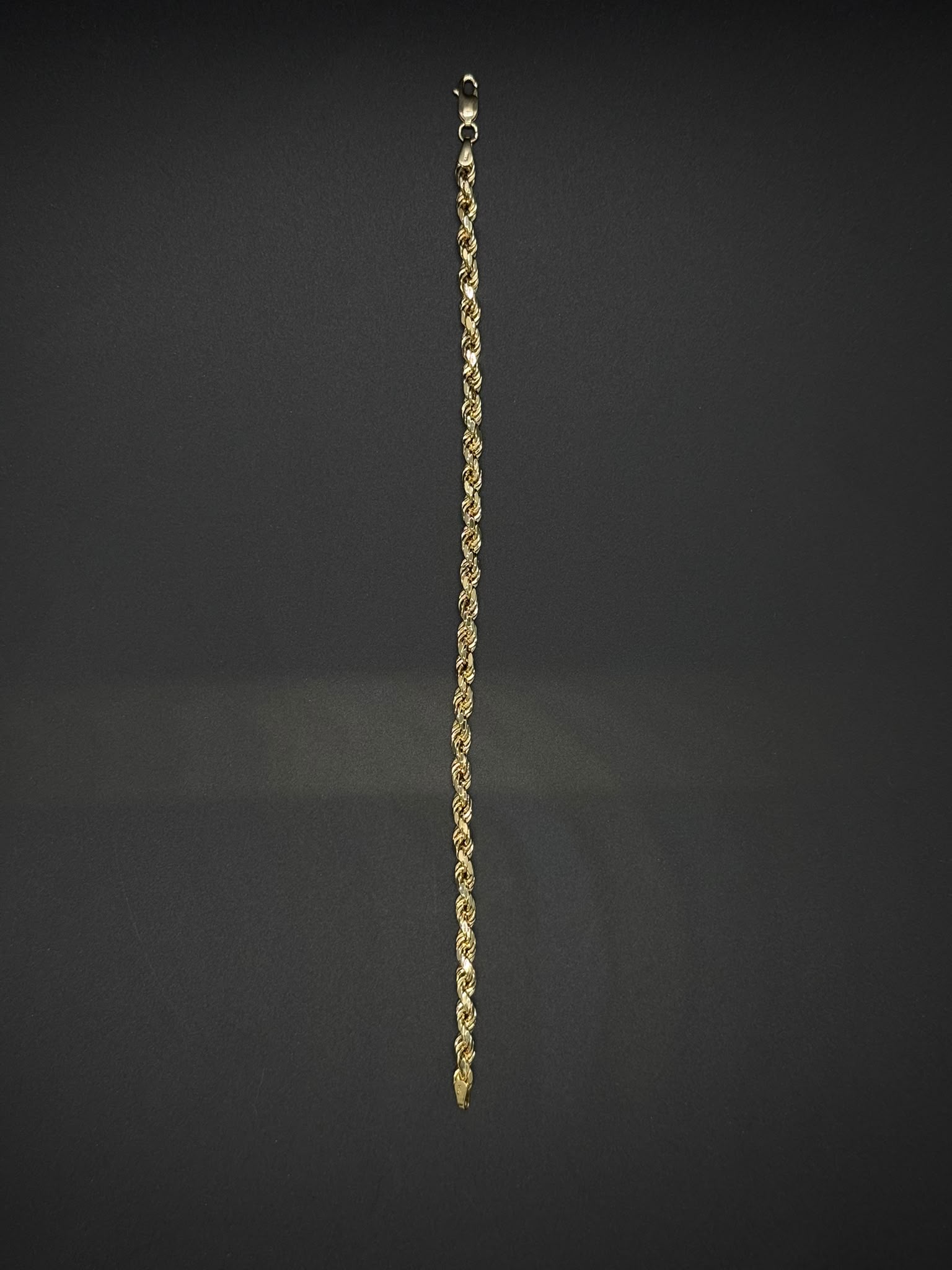 Kordelarmband 585 Gelbgold
